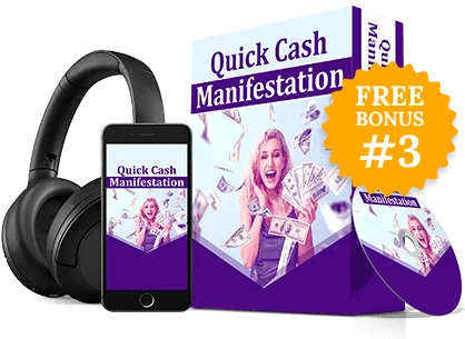 Billionaire Brain Wave free bonus 3: Quick Cash Manifestation bonus audio